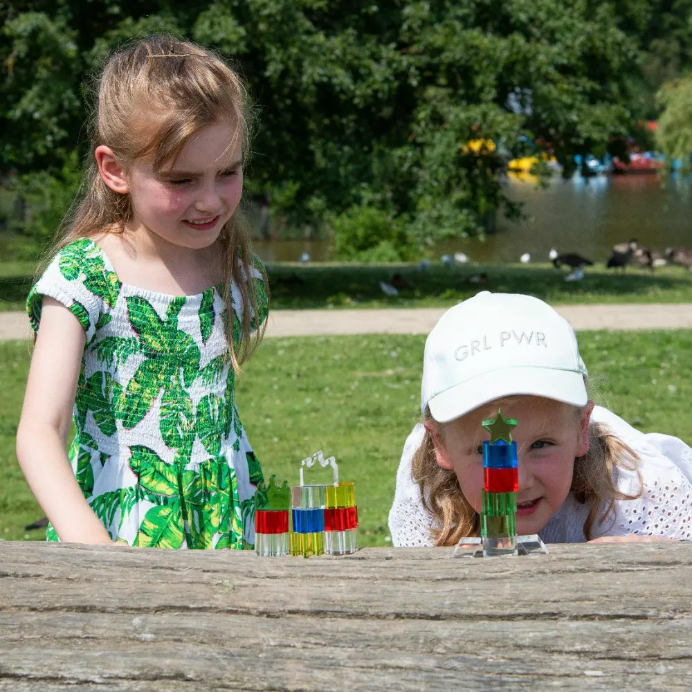 tickit® Krystalformer - Farve, 30 dele| Montessori|Lysborde