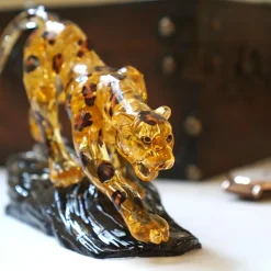 Krystalpuslespil m. 39 brk. - Leopard|Børn Til Børneværelset|Voksenværk