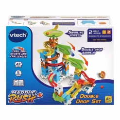 vtech Kuglebane - Marble Rush Double Drop, 47 dele| Kuglebane