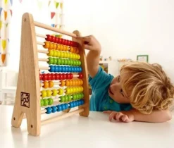 Hape Kugleramme i træ| Skolesjov|Montessori