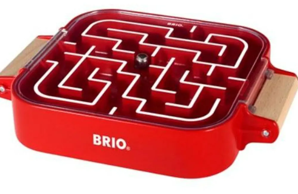 BRIO Labyrintspil - Dobbelt| Montessori|Legetøj Til Ferien