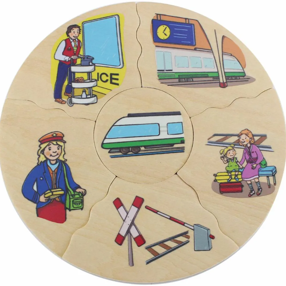 Beleduc Lag puslespil - Transportmidler| Puslespil
