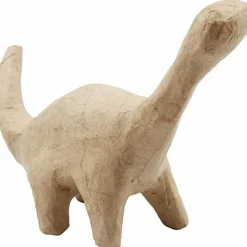 Creativ Company Langhals af papmaché - L: 15,5 cm| Dinosaur Legetøj|Tegne- & Malegrej