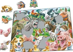 Larsen puslespil - Bondegårds-selfie, 33 brikker| Puslespil