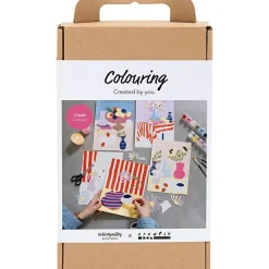 Creativ Company Lav collager med blomstermotiver| Voksenværk|Krea-Fitness