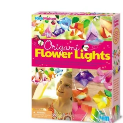 4M Lav din egen lyskæde m. blomster - origami| Kreativ Leg|Krea-Fitness