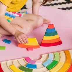 Lav din egen regnbue| Trælegetøj|Montessori