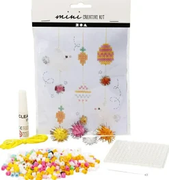 Creativ Company Lav påskeophæng med perler| Finmotorik|Påske