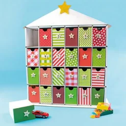 Playbox Lav selv skuffedarium m. 24 skuffer| Kreativ Leg|Jul