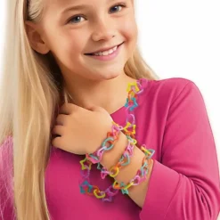 SES Creative Lav smykker med link charms, 300 stk| Lav Selv Smykker|Kreativ Leg