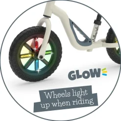Chillafish Løbecykel Charlie GLOW - Beige (18 mdr - 4 år)| Tumlinge Legetøj|Løbecykler