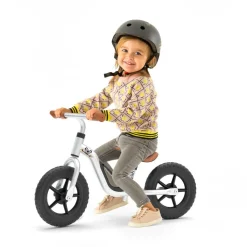 Chillafish Løbecykel Charlie - Sølv (18 mdr - 4 år)| Tumlinge Legetøj|Løbecykler