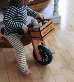 Kinderfeets Løbecykel tilbehør - Tiny Tot transportkasse| Løbecykler|Babylegetøj