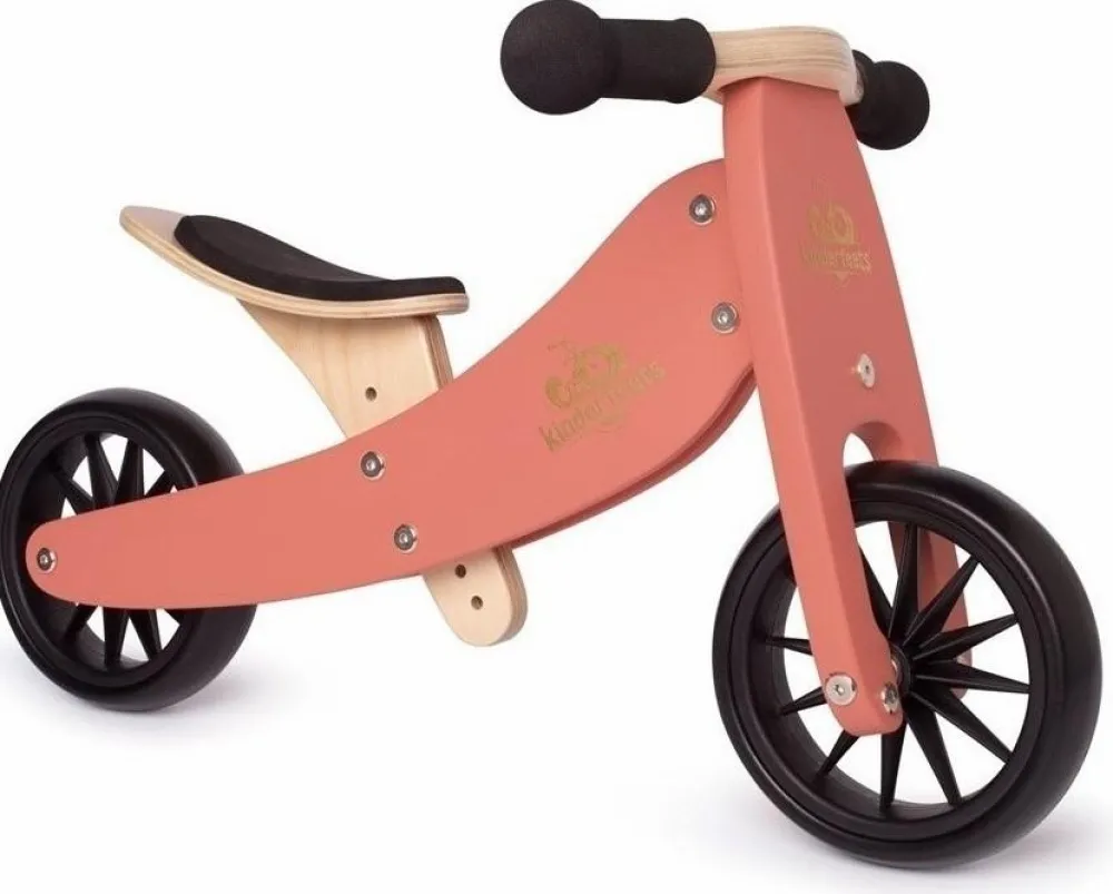 Kinderfeets Løbecykel - Tiny Tot 2-i-1, Koral| Løbecykler|Babylegetøj