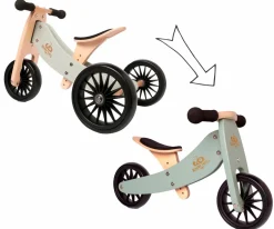 Kinderfeets Løbecykel - Tiny Tot 2-i-1 Plus, Grøn| Tumlinge Legetøj|Løbecykler