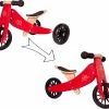 Kinderfeets Løbecykel - Tiny Tot 2-i-1, Rød| Løbecykler|Babylegetøj