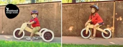 Løbecykel - Wishbone 3-i-1 Original træ| Løbecykler|Tumlinge Legetøj