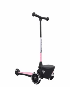 Scoot & Ride Løbehjul - Highwaykick 2 Lifestyle m. LED, Rose| Løbehjul|Tumlinge Legetøj
