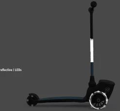 Scoot & Ride Løbehjul - Highwaykick 2 Lifestyle m. LED, Steel| Løbehjul|Tumlinge Legetøj