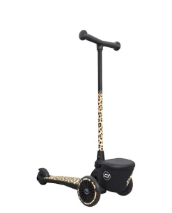 Scoot & Ride Løbehjul - Highwaykick 2 Lifestyle, Leopard| Løbehjul|Tumlinge Legetøj