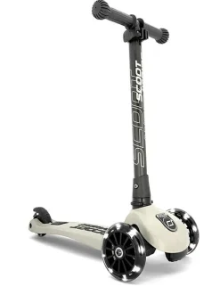 Scoot & Ride Løbehjul - Highwaykick 3 m. LED, Ash| Løbehjul