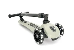 Scoot & Ride Løbehjul - Highwaykick 3 m. LED, Ash| Løbehjul