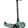 Scoot & Ride Løbehjul - Highwaykick 3 m. LED, Forest| Løbehjul