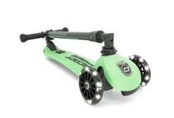 Scoot & Ride Løbehjul - Highwaykick 3 m. LED, Kiwi| Løbehjul