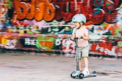 Scoot & Ride Løbehjul - Highwaykick 3 m. LED, Steel| Løbehjul