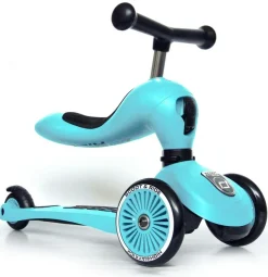 Scoot & Ride Løbehjul/Løbecykel - Highwaykick 1, Blueberry| Grovmotorik|Løbehjul