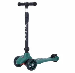 My Hood Løbehjul/Løbecykel - Kick'n'Ride, Mørkegrøn| Tumlinge Legetøj|Løbehjul
