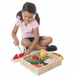Melissa & Doug Legemad - Mad i trækasse| Legekøkken & Legemad