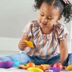 Learning Resources Legemad - Mellemmåltider, 20 dele| Tumlinge Legetøj|Legekøkken & Legemad