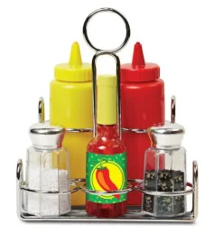 Melissa & Doug Legemad - Sauce- & krydderisæt| Legekøkken & Legemad