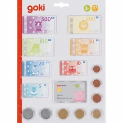 goki Legepenge (dyre-valuta), inkl. kreditkort| Rolleleg|Matematik & Leg