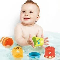 Scandinavian Baby Products Lege-spande, 5 stk| Badelegetøj|Tumlinge Legetøj