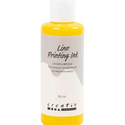 Creativ Company Linoleumssværte 85 ml. - Gul| Kreativ Leg|Tegne- & Malegrej