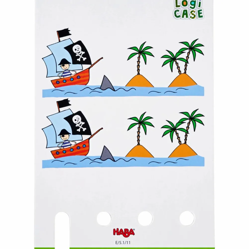 Haba Logic! CASE tilbehør 5+ år - Pirater| Montessori|Spil