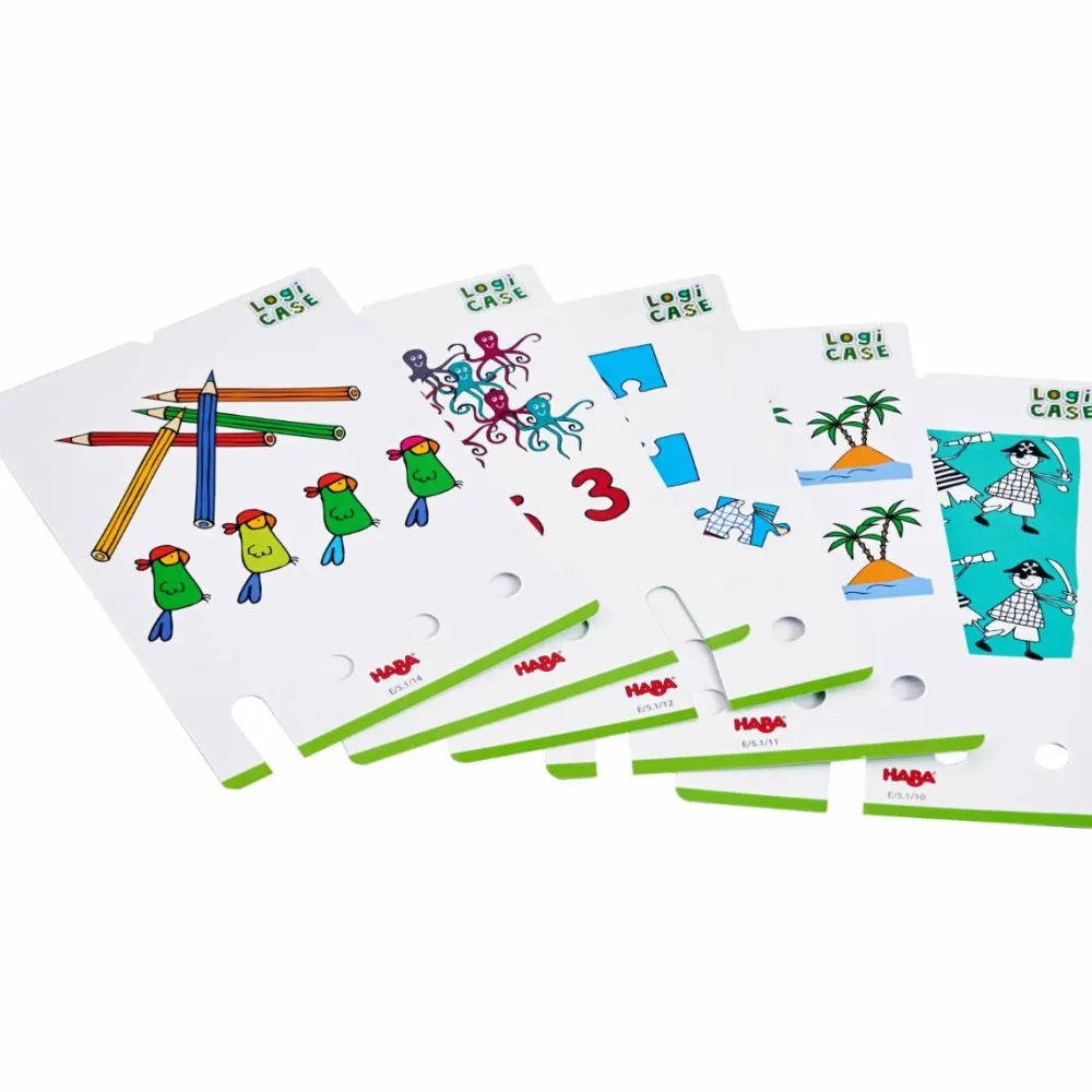 Haba Logic! CASE tilbehør 5+ år - Pirater| Montessori|Spil