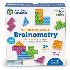 Learning Resources Logikspil - Brainometry| Logik & Talforståelse|Stem Læringslegetøj