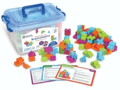 Learning Resources Logikspil - Brainometry, klassesæt| Logik & Talforståelse|Stem Læringslegetøj