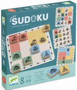 Djeco Logikspil - Crazy Sudoku| Logik & Talforståelse|Spil