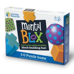 Learning Resources Logikspil - Hjerneblox| Skolesjov|Matematik & Leg