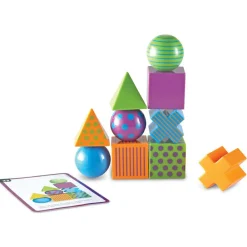 Learning Resources Logikspil - Hjerneblox| Skolesjov|Matematik & Leg