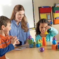 Learning Resources Logikspil - Hjerneblox| Skolesjov|Matematik & Leg