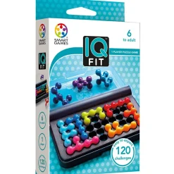 SmartGames Logikspil - IQ Fit| Legetøj Til Ferien|Spil