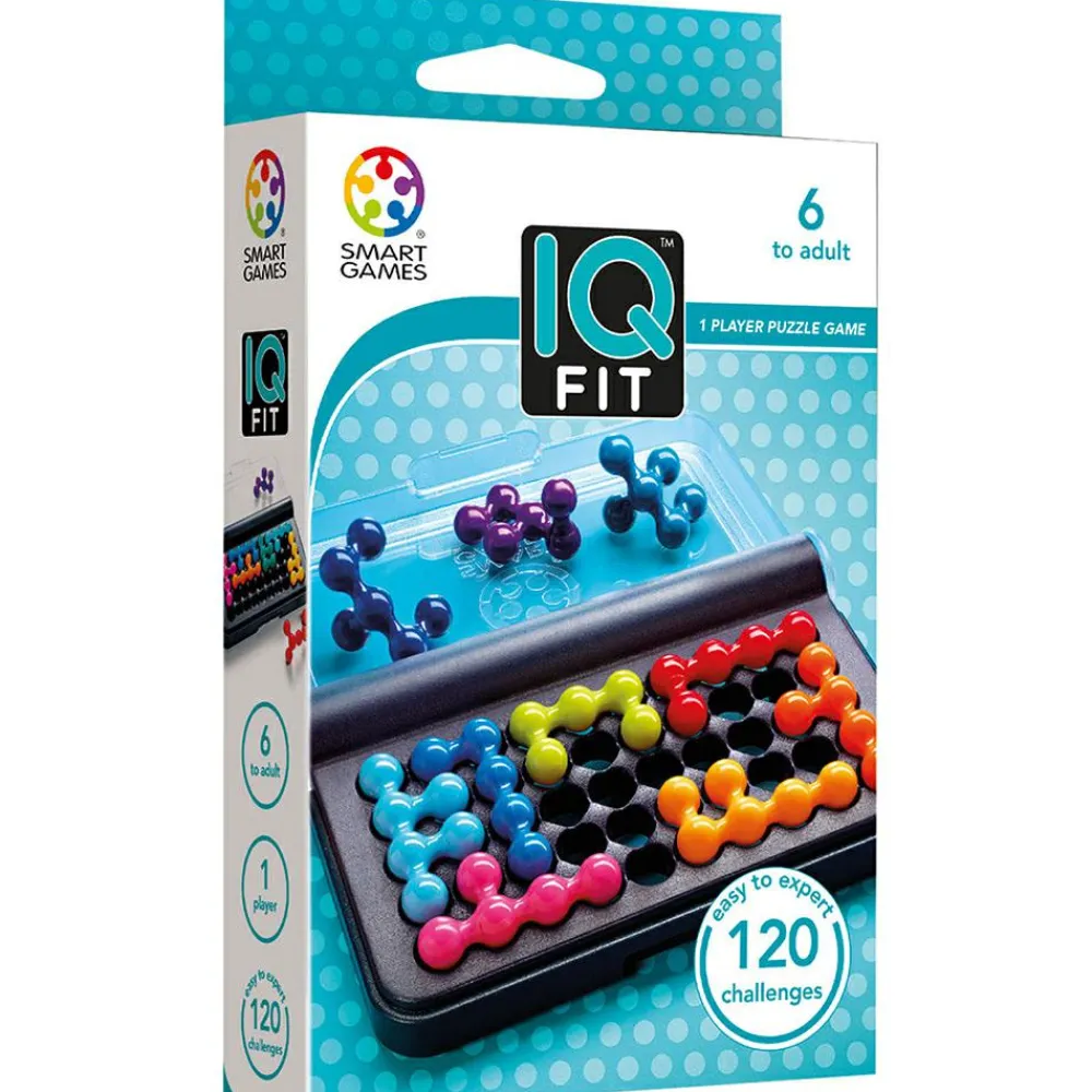SmartGames Logikspil - IQ Fit| Legetøj Til Ferien|Spil