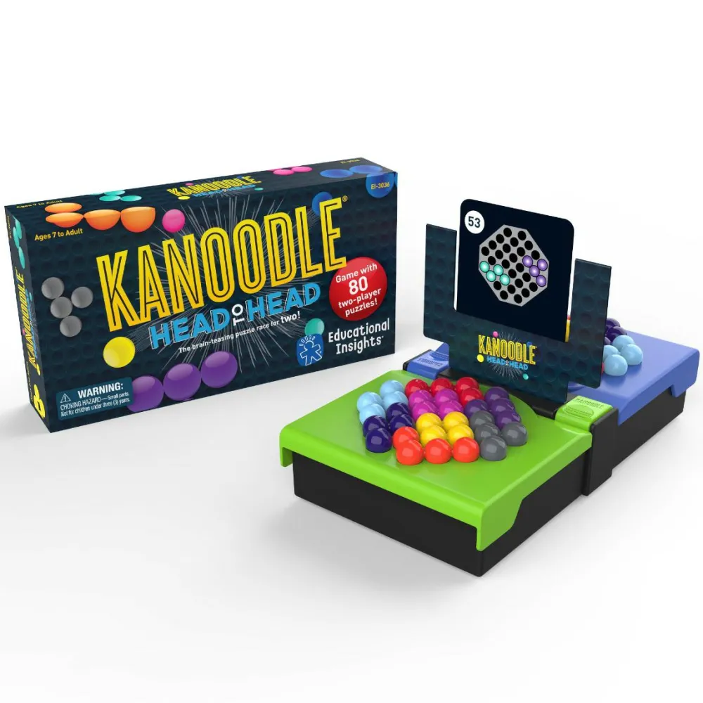 Learning Resources Logikspil - Kanoodle® Head-To-Head| Logik & Talforståelse|Spil