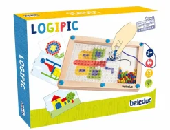 Beleduc Logikspil - Logipic inkl. 8 opgavekort| Montessori|Spil