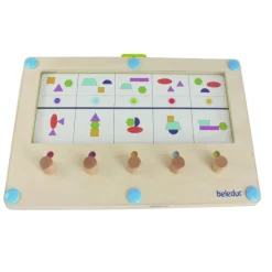 Beleduc Logikspil - Logiturn inkl. 25 opgavekort| Montessori|Spil